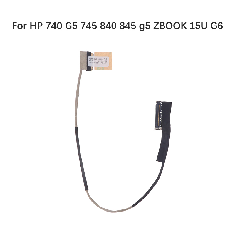 Image 2::LCD Screen Cable For HP EliteBook 740 G5 745 G5 840 G5 845 G5 840 G6 / for ZBook 14