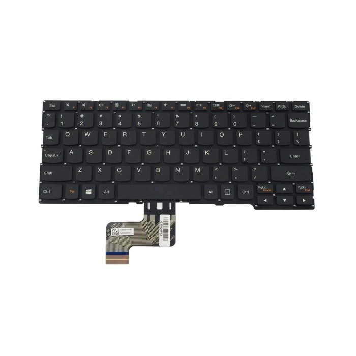 Laptop Keyboard for Lenovo Yoga 300 Yoga 300-11IBR Yoga 300-11IBY Yoga 700-11ISK Flex 3-1120 Series PK1319O1A00 MP-12U13US-6866