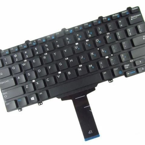 DELL LATITUDE 3340, E7470, E5450, E5470 UK KEYBOARD 10M30 with Backlit G7P48 / 0G7P48
