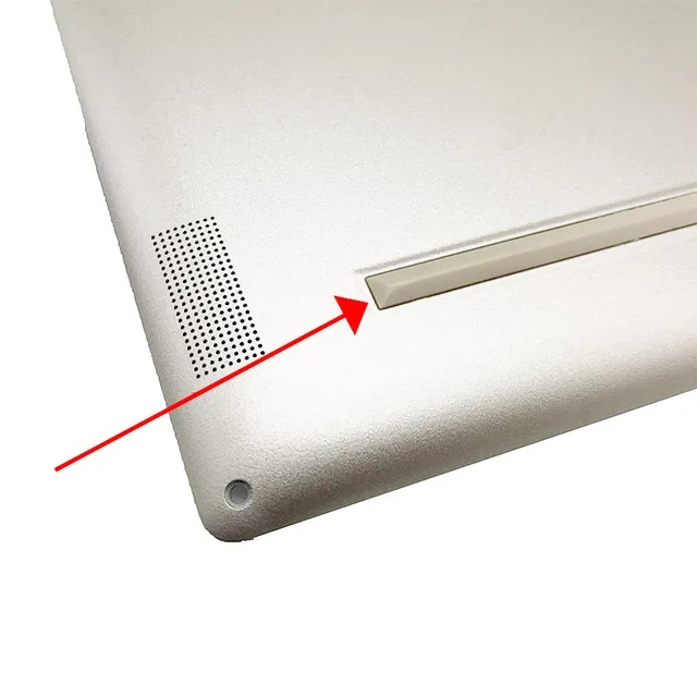 Image 2::Non-Slip Bottom Case Rubber Feet Strips Replacement for HP Envy x360 13-AG 13-AH TPN-W136 L19528-001