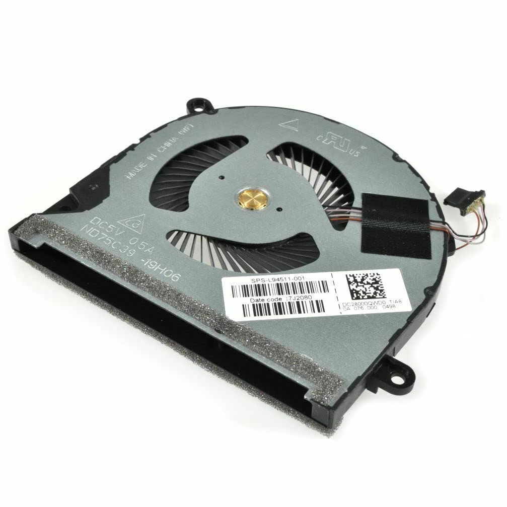 Image 2::Laptop CPU Fan For HP Envy x360 13-AY 13Z-AY, 13-BD 13M-BD TPN-C147