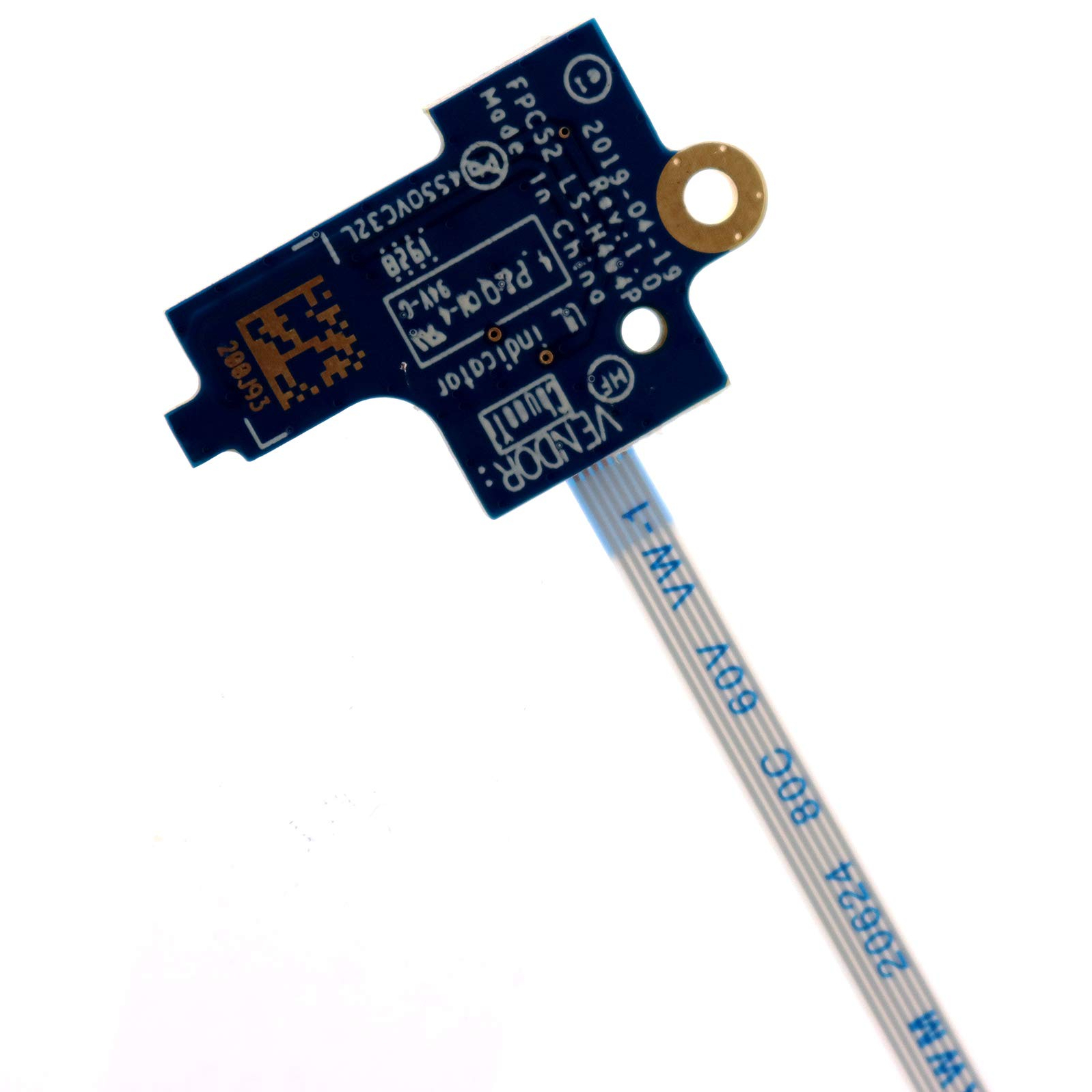 Image 2::HP Pavilion GAMING 15-DK Switch Power Button Board LS-H464P