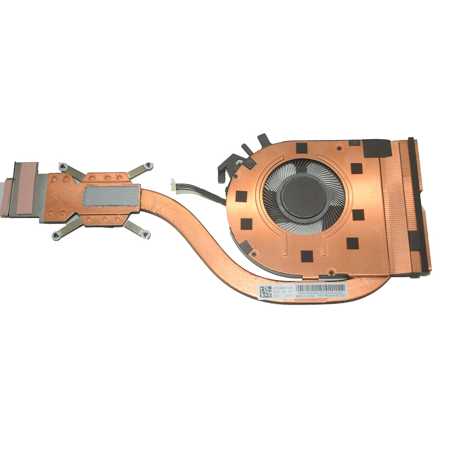 Image 2::New Cooling Fan for Thinkpad T14s Gen 3 (Type 21BR 21BS) Heatsink 5H41B77306 5h41B77307 5H41B77305 AT2DB001SS0