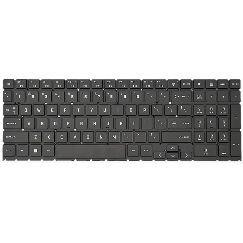 New Keyboard for HP Omen 16-wf0163tx 16-wf0243tx 16-wf0256tx 16-wf0287tx 16-wf1088tx 16-wf1094tx 16-wf1100tx 16-wf1164tx