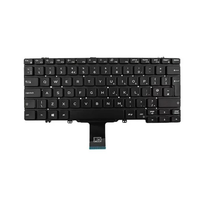 New Keyboard for Dell Latitude 13 7300 7320 E7320 5320 Laptop 018YPJ PK1330R2B00 DLM20F5 with Backlight US Layout Black 02TR2K (or 2TR2K)0C1K10 (or C1K10)018YPJ (or 18YPJ)