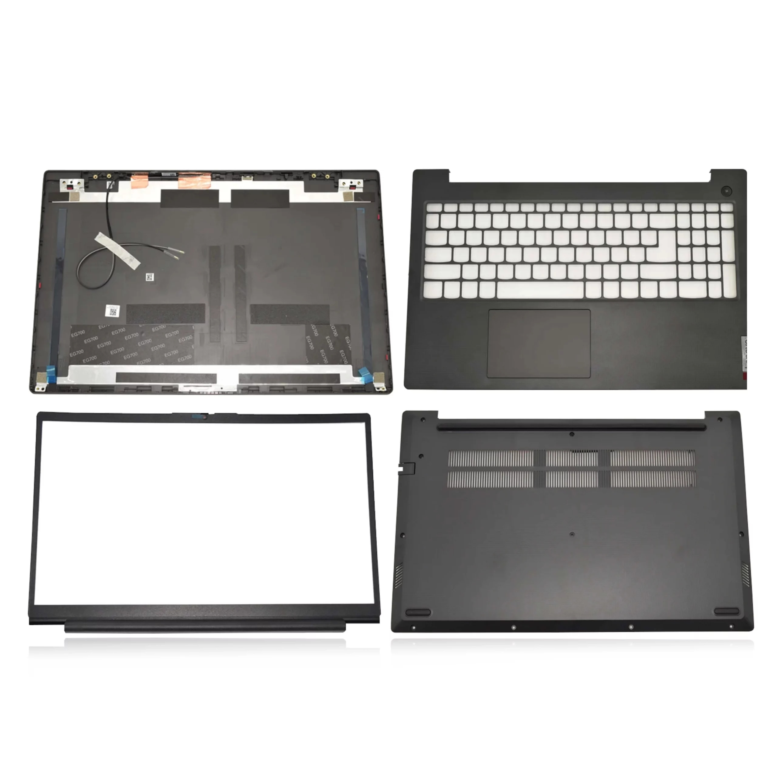 Image 2::Replacement Laptop Case  Shell for Lenovo V15 G2-ALC V15 G2-ITL