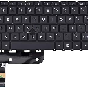 Image 2::HP EliteBook 840 G7 840 G8 laptop keyboard