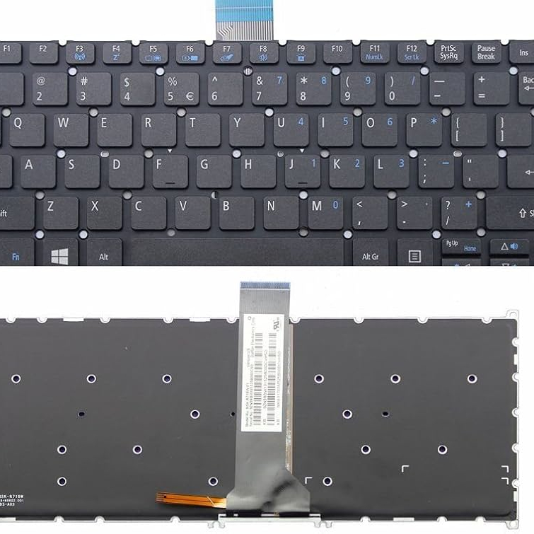 Acer Aspire V5-122 V5-122P Laptop Keyboard with Backlit US NSK-R70SW,NSK-R70SW 01,NSK-R70SW 1D,NSK-R71BW01,V139330AS1,V139346AK1