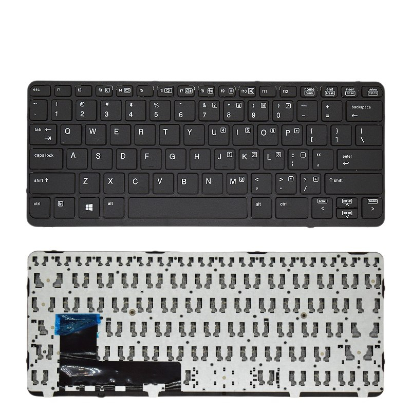 KEYBOARD FOR HP 820 G1 730541-001, 730540-001, 735503-001, and 6037B0086001