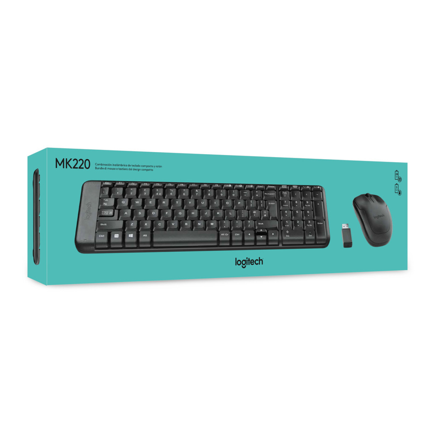 Logitech MK220 Wireless Keyboard and Mouse