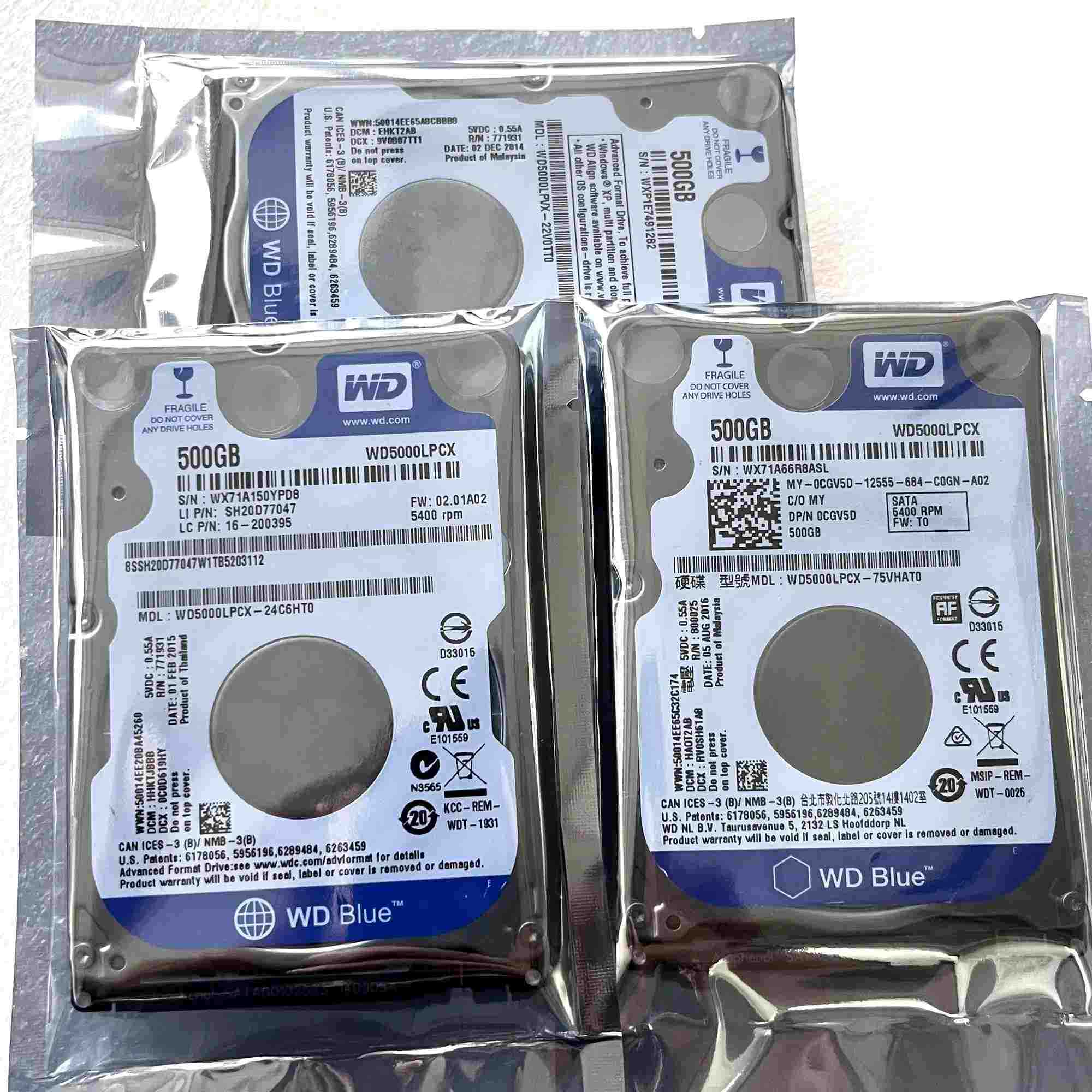 internal 500gb HDD Replacement for laptop