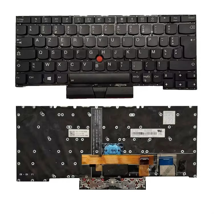 Image 2::Keyboard For Lenovo Thinkpad X13 Yoga Gen1 Lenovo Thinkpad X390 Yoga(20NQ)  X395  SN20R58944