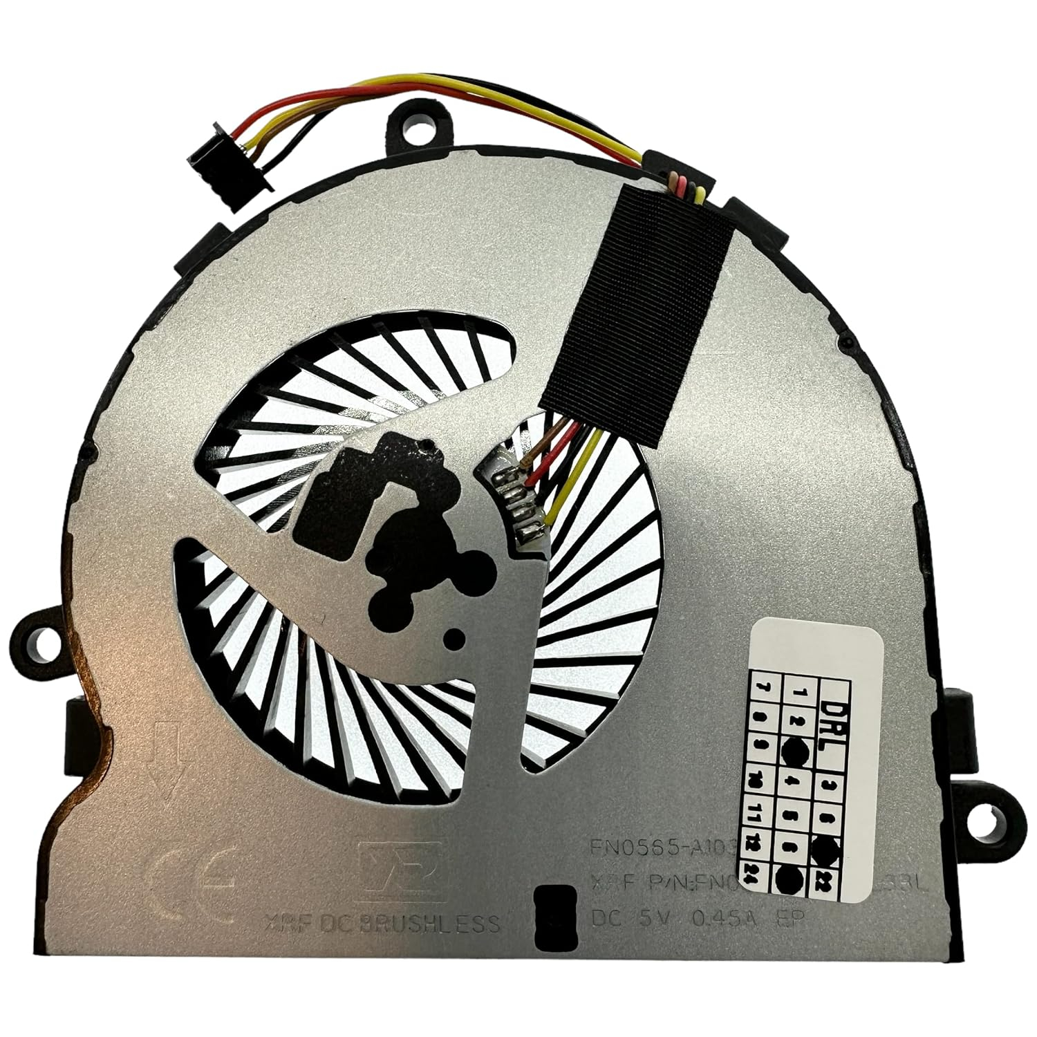 CPU Cooling Fan for HP 250 G4, 255 G4, 250 G5, 255 G5, 250 G6, 255 G6, 15-AC, 15-AF, 15-AY, 15-BA 15-BS 15-BE 15-BF 15-BD 15-BW, 15T-AC, 15Z-AZ, F. Model 81 3946-001, DC28000GAR0