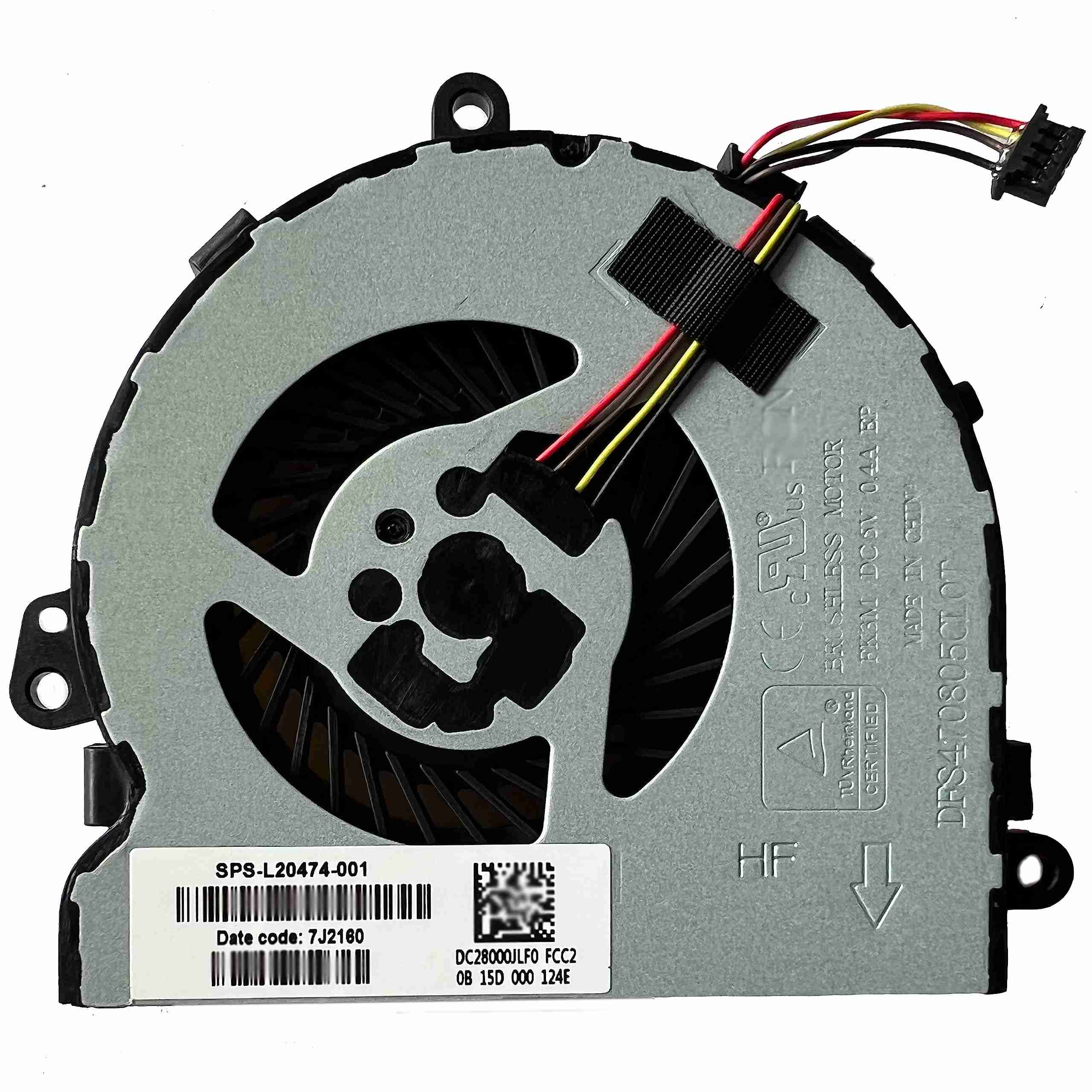 Image 2::Cooling Fan For HP 15-DA 15-DR 15-DX 15-DB 15Q-DX 15T-DS 250 G7 255 G7 256 G7