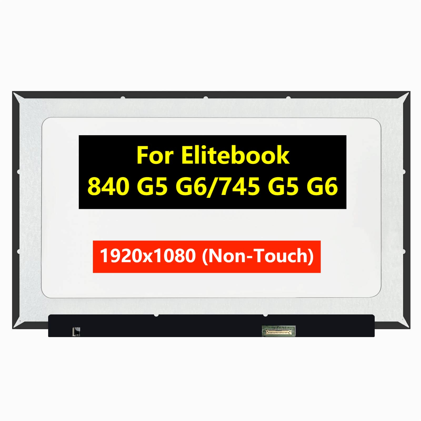Image 2::Screen Replacement for HP EliteBook 840 G5 840 G5 840 G6 745 G5 G6