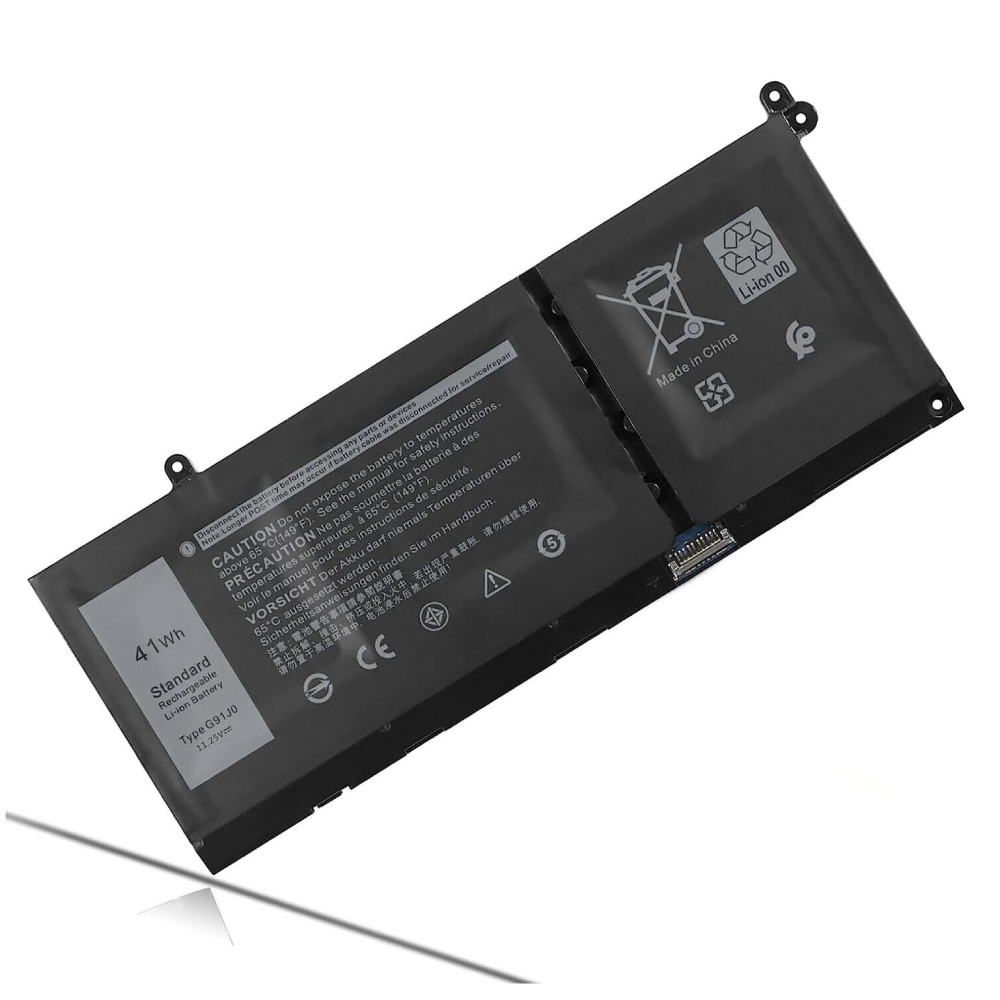 Laptop Battery for Dell Latitude 3320 3420 3520 Vostro 3510 3511 3515 5310 5410 5415 5510 5515 Inspiron 5418 5518 7415 2-in-1 (‎G91J0 0MGCM5 0FH3K2 V6W33 )