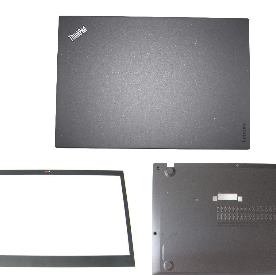 NEW LENOVO THINKPAD T470S LAPTOP LCD TOP COVER FRONT BEZEL BOTTOM BASE COVER