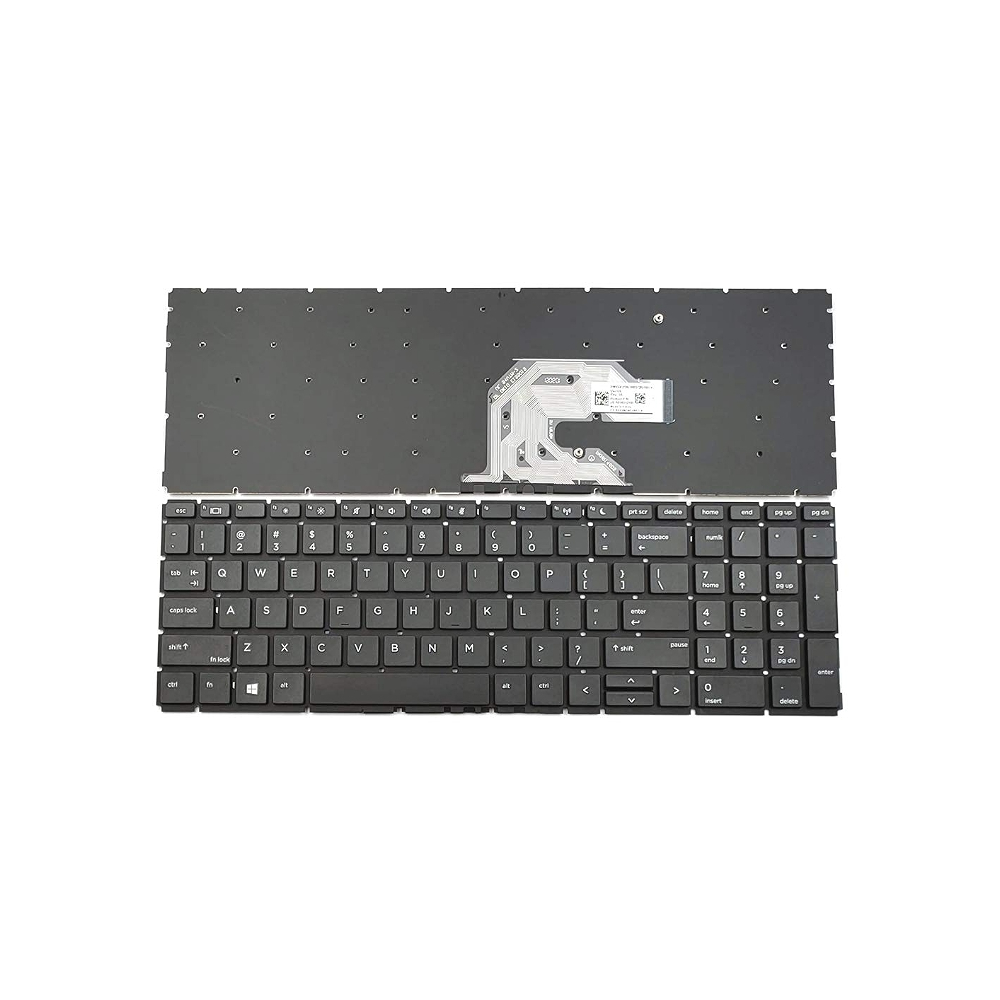 Laptop Keyboard for HP Probook 450 G6, 455 G6, 450R G6, 455R G6, V181646BS1  L45090-001 L45091-001 NON-BACKLIT