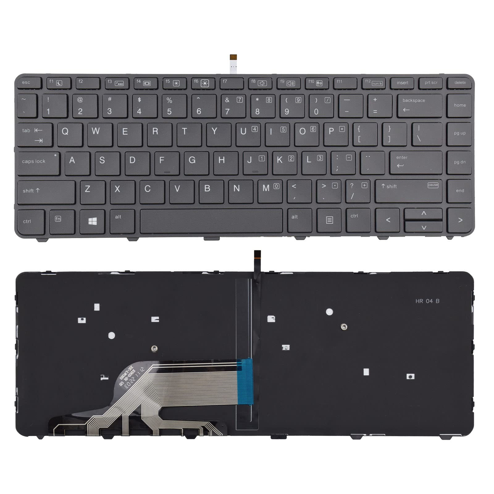 HP Probook 430 G3/440 G3/445 G3/640 G2/645 G2/640 G3/430 G4/440 G4/446 G3 KEYBOARD