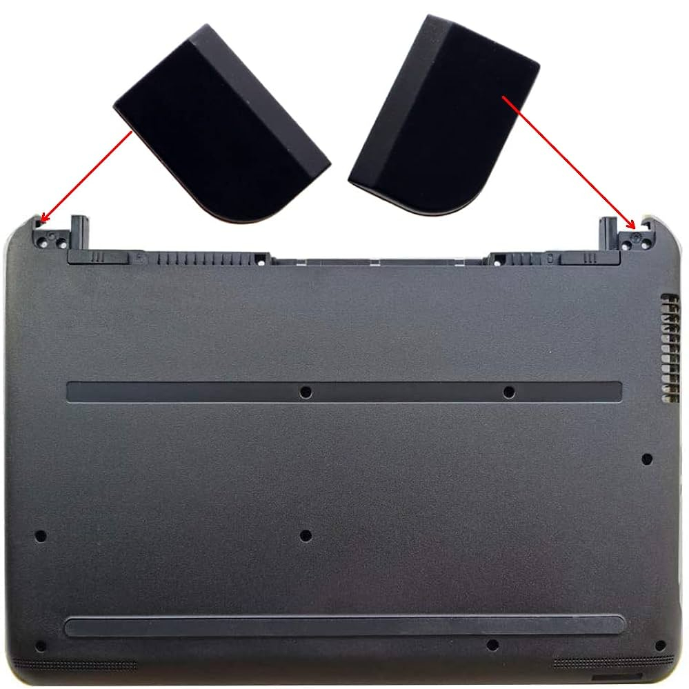 Image 2::Non-Slip Bottom Case Rubber Feet Replacement for HP Notebook 14-AC 14-AD 14-DF 14-an 14-AS 14-AM 14-AY 240 245 340 346 G4 340 348 G3 TPN-I119 TPN-I124