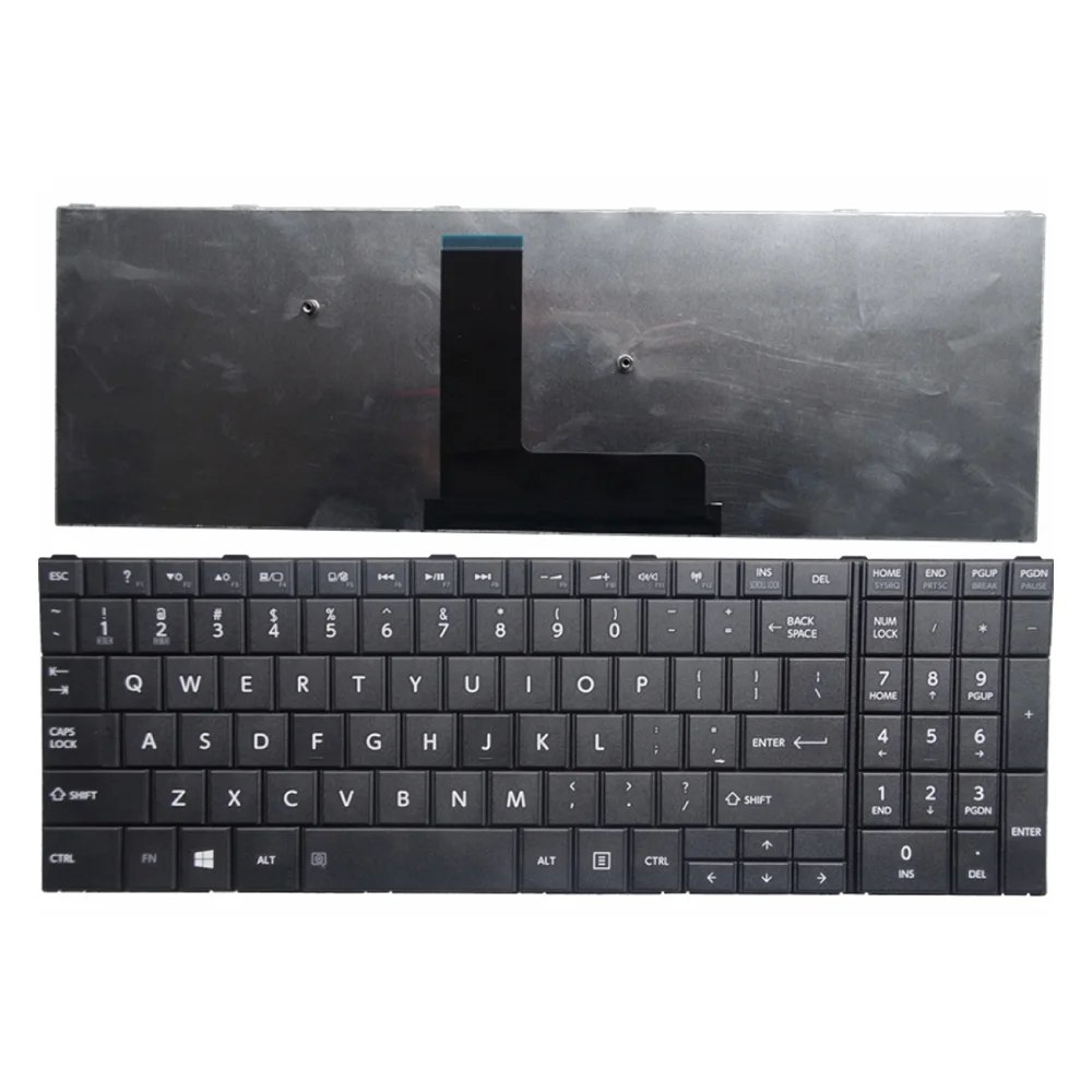 Keyboard Replacement only Compatible with Toshiba Satellite C50-A C55-A C55D-A C55T-A C55DT-A C55DT-A Series Laptop,fits Part Number V143026CS1 (DO NOT FIT C50-B, C50D-B,C55-B, C55D-B)