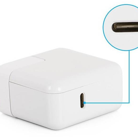 Image 2::Apple 61W USB-C Power Adapter for MacBook Retina 12-Inch Early 2015 to mid 2017 MacBook Air 13-Inch  Late 2018 Early 2020 MacBook Pro 13-Inch 2016 to 2020