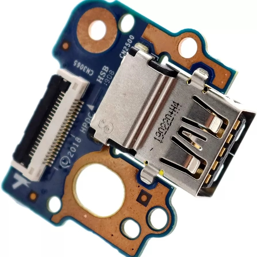 Image 2::HP EliteBook 740 G5 745 G5 840 G5 845 G5 USB Daughter board L14380-001 6050A2925701