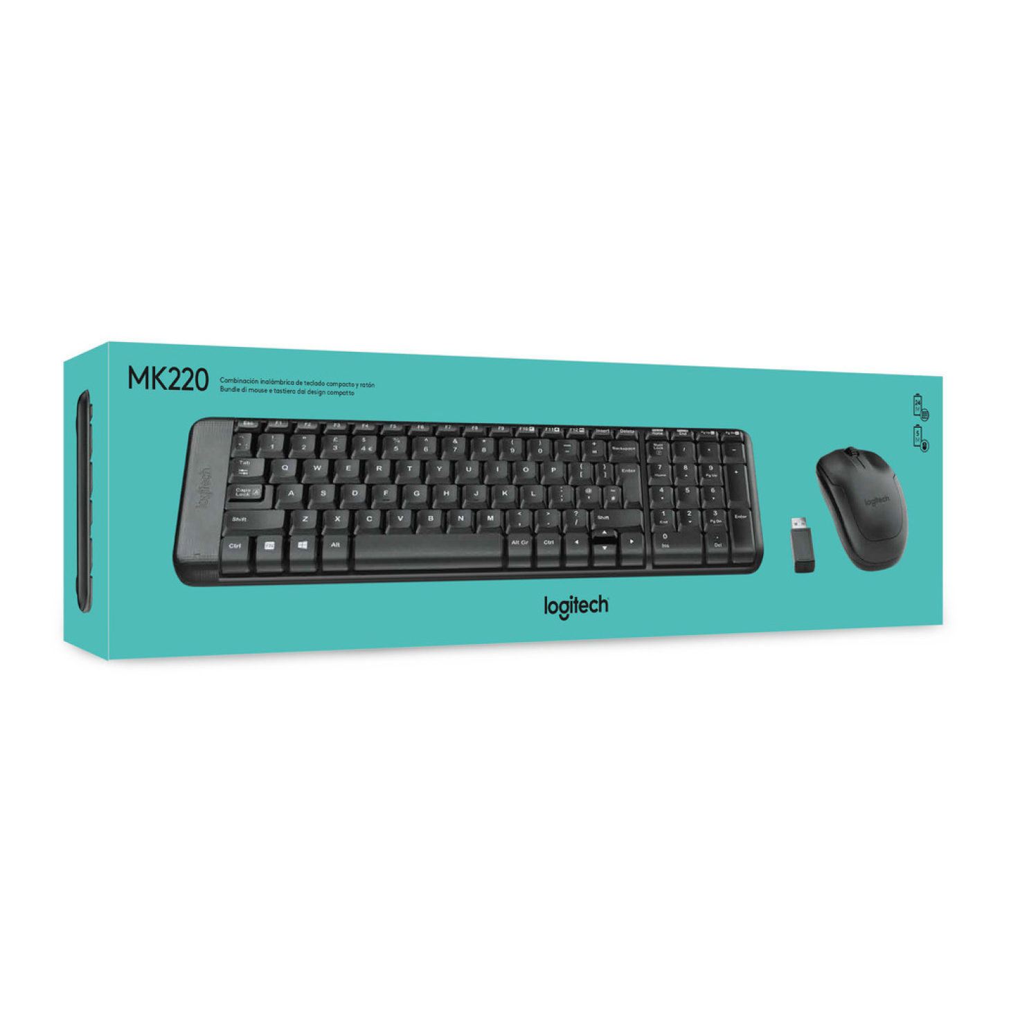 Logitech MK220 Wireless Keyboard and Mouse