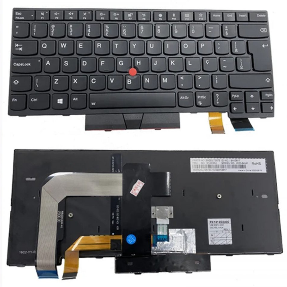 Image 2::Keyboard For Lenovo ThinkPad A475, A485, T470, T480, 01AX405